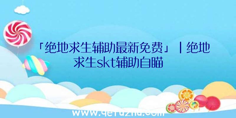 「绝地求生辅助最新免费」|绝地求生skt辅助自瞄